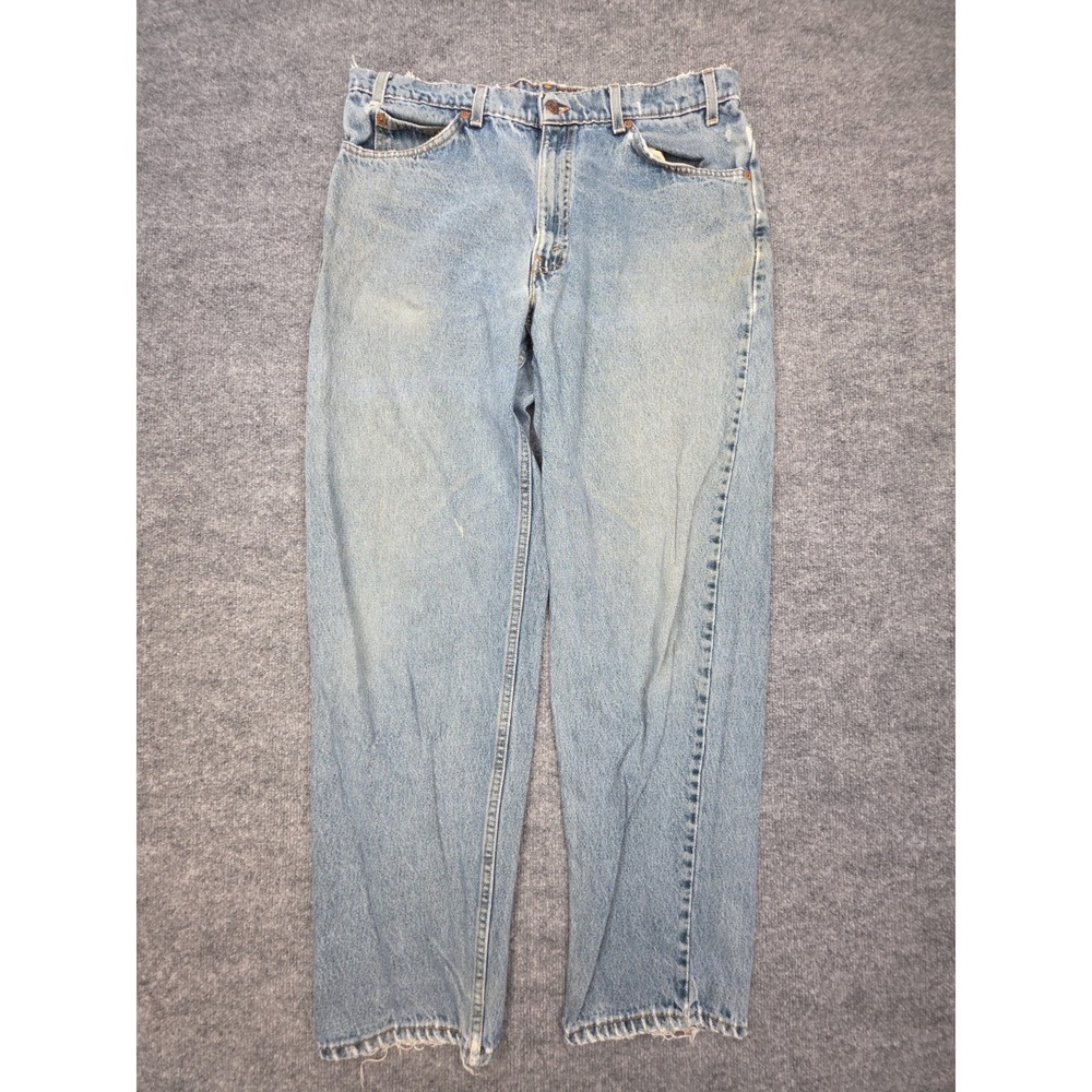 Vintage‎ Levi's 550 Jeans Size 38x32 (FITS 36 x 31) Orange Tab Relaxed Fit USA